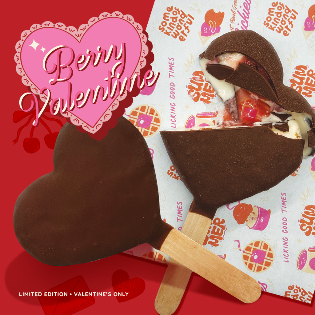 Berry Valentine Popsicle