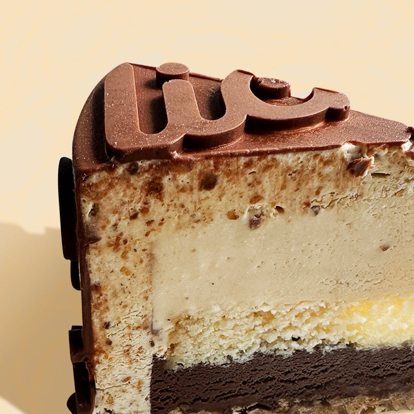 Hazelnut Valrhona Guanaja Ice Cream Cake