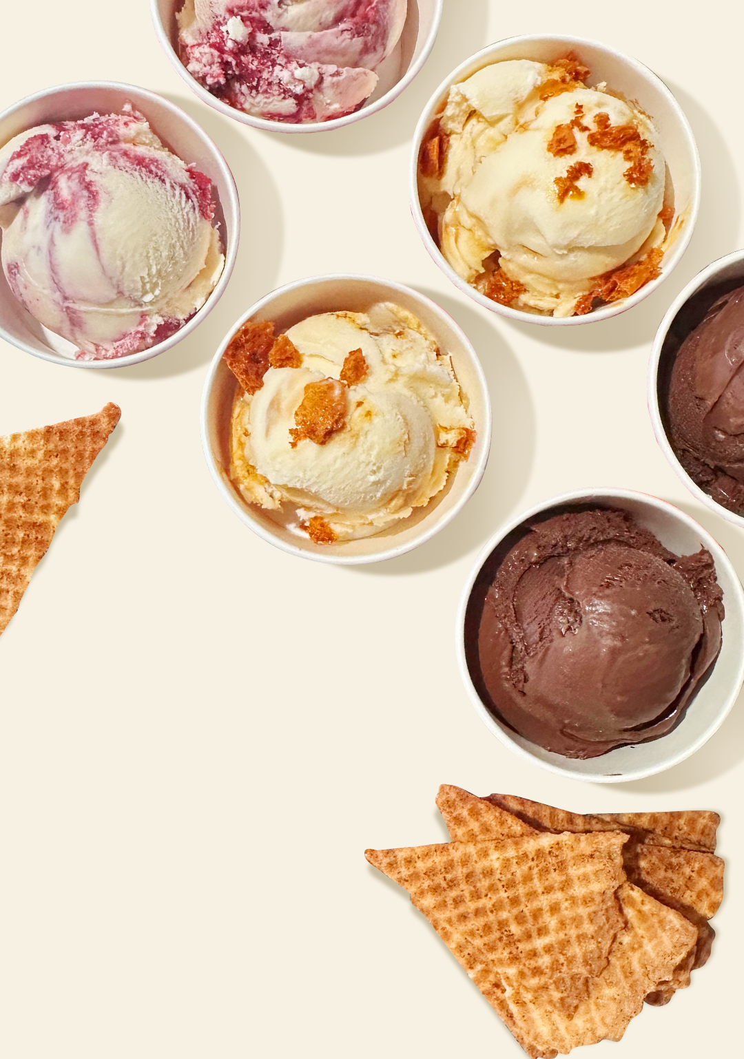 Lickers Ice Cream Party Cups and Cone Chips